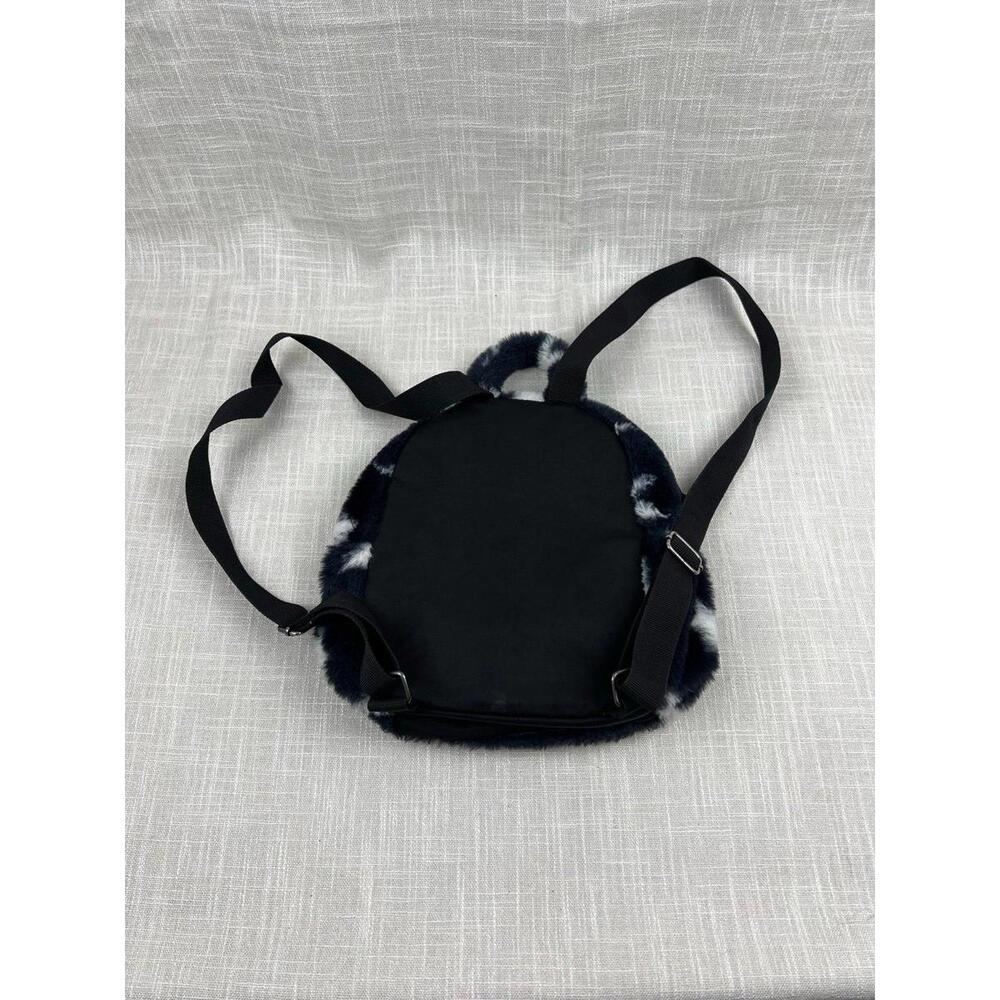 Faux Fur Star Pattern Kids Mini‎ Backpack - Picture 6 of 8